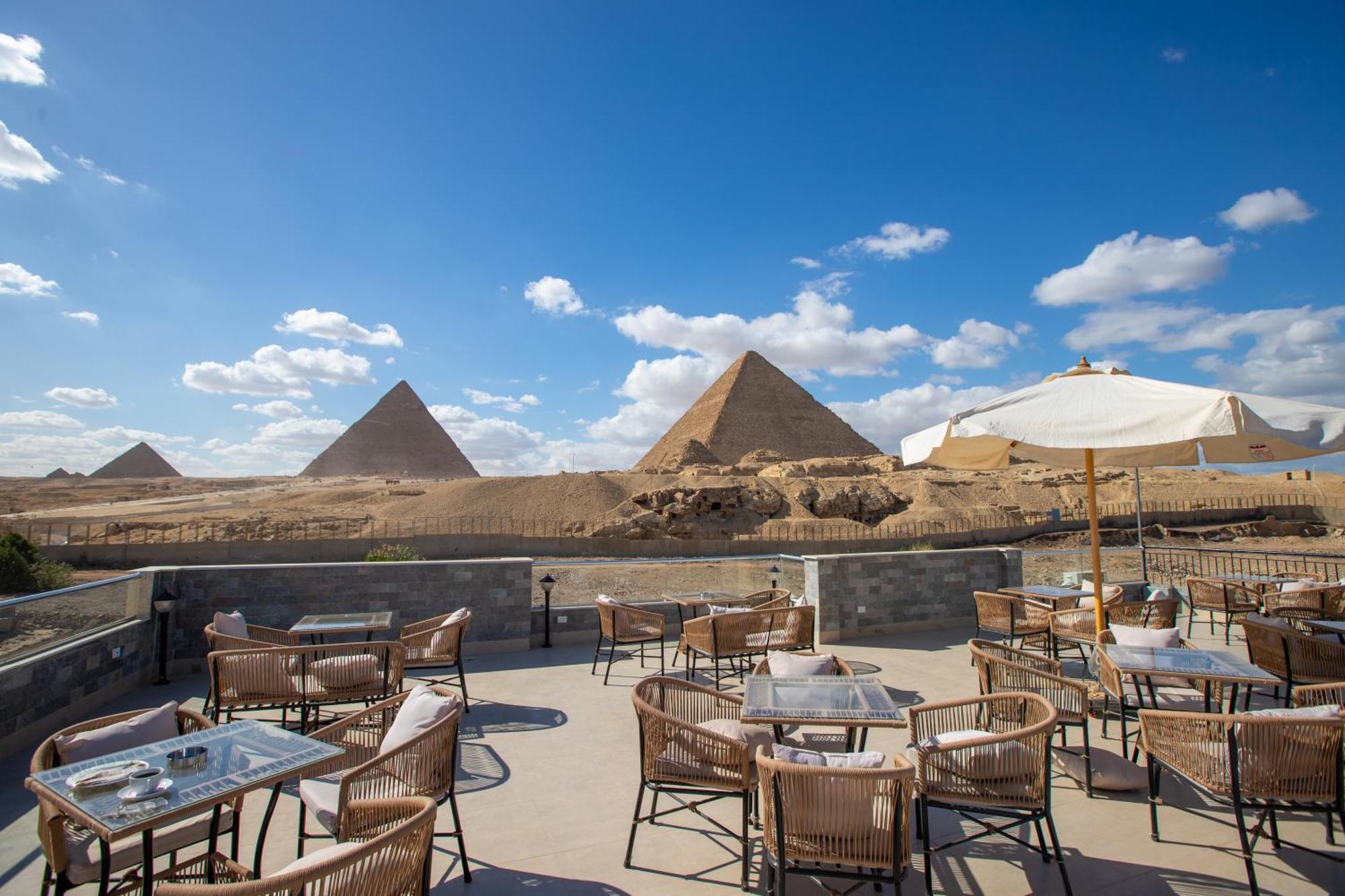 Hotel Soul Pyramids View Kafret el-Gabal Zewnętrze zdjęcie