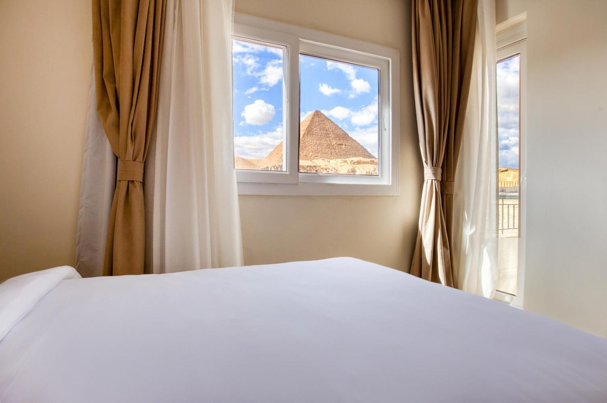 Hotel Soul Pyramids View Kafret el-Gabal Zewnętrze zdjęcie