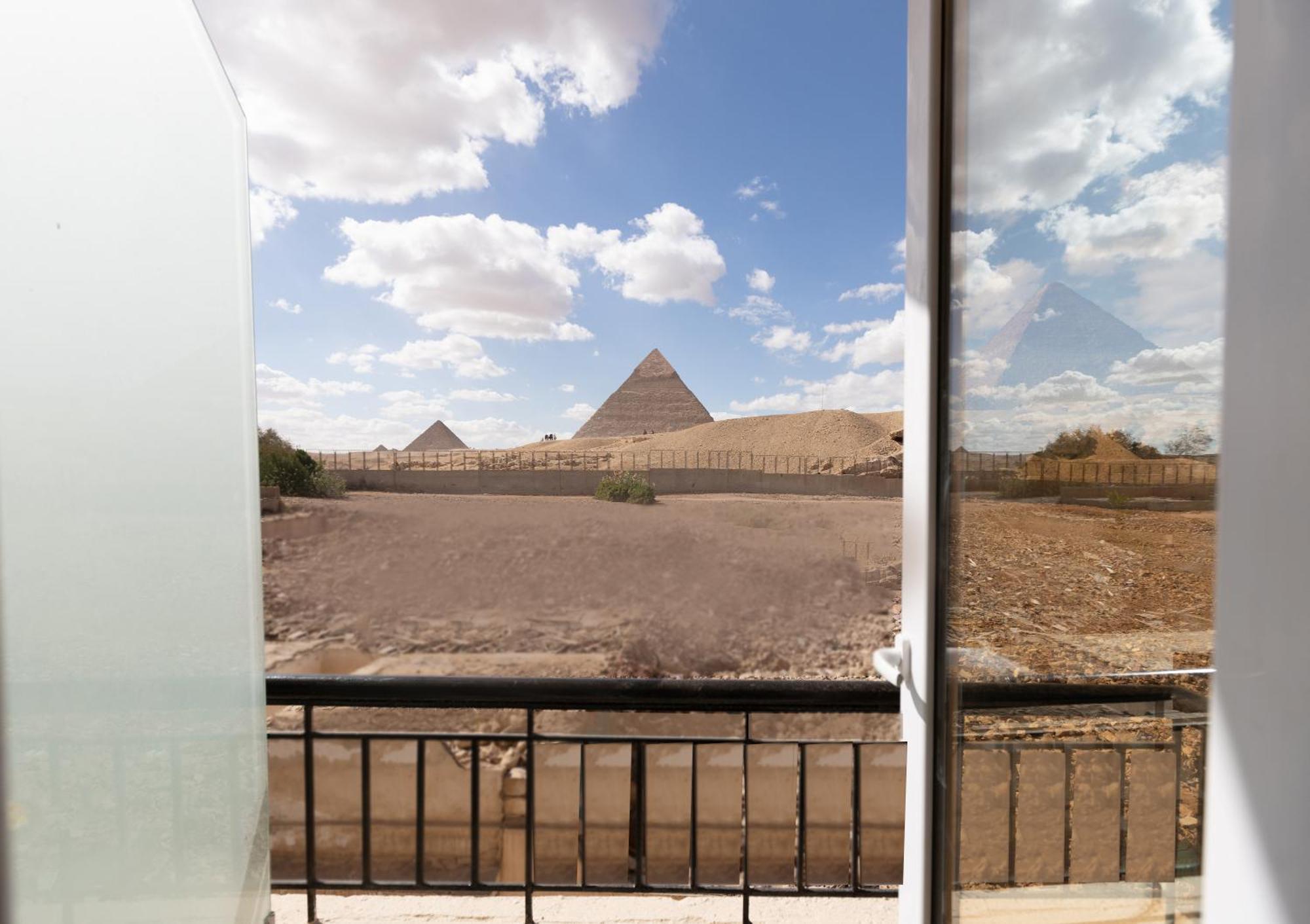 Hotel Soul Pyramids View Kafret el-Gabal Zewnętrze zdjęcie