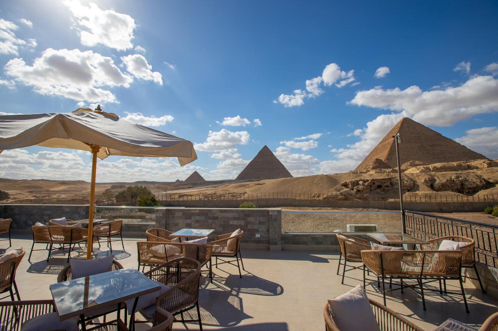 Hotel Soul Pyramids View Kafret el-Gabal Zewnętrze zdjęcie