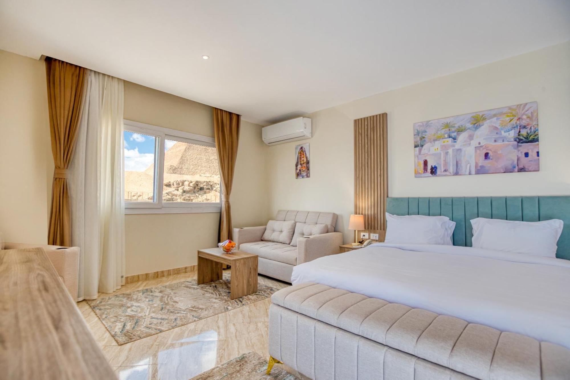 Hotel Soul Pyramids View Kafret el-Gabal Zewnętrze zdjęcie