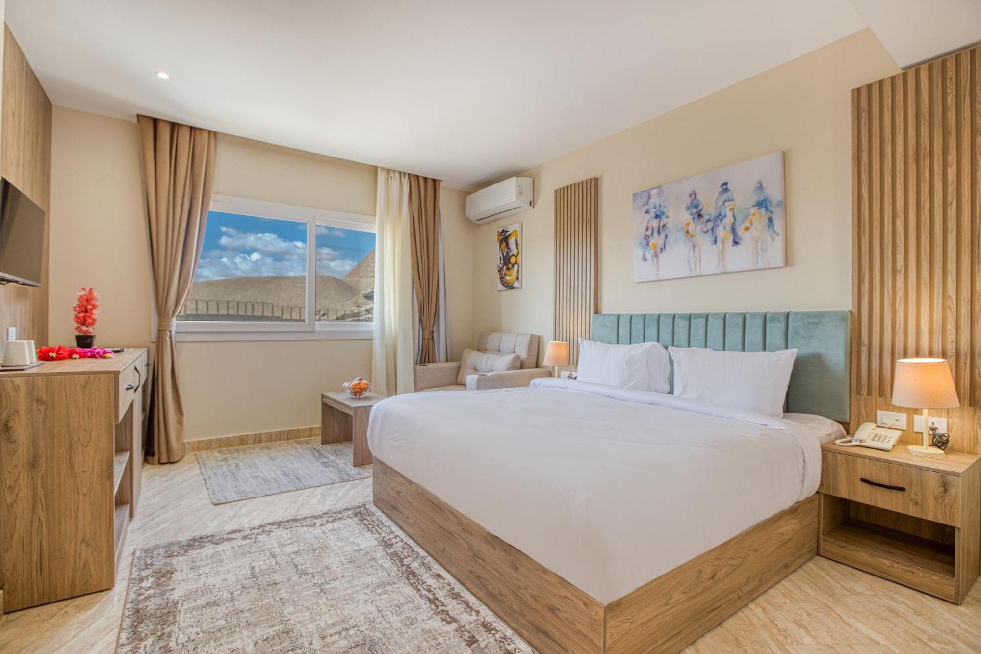 Hotel Soul Pyramids View Kafret el-Gabal Zewnętrze zdjęcie