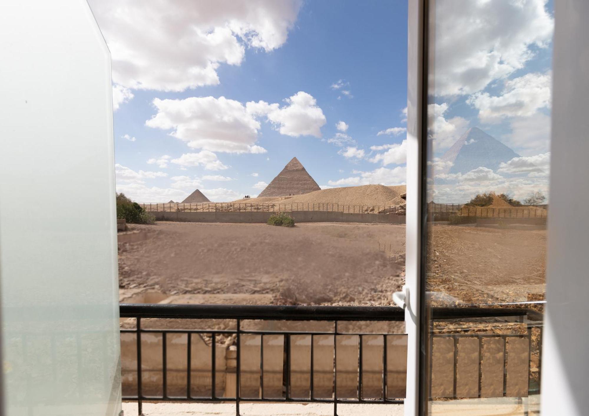 Hotel Soul Pyramids View Kafret el-Gabal Zewnętrze zdjęcie