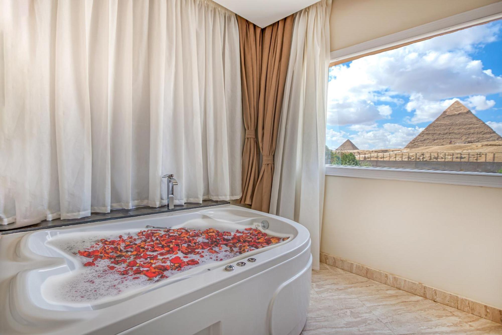 Hotel Soul Pyramids View Kafret el-Gabal Zewnętrze zdjęcie