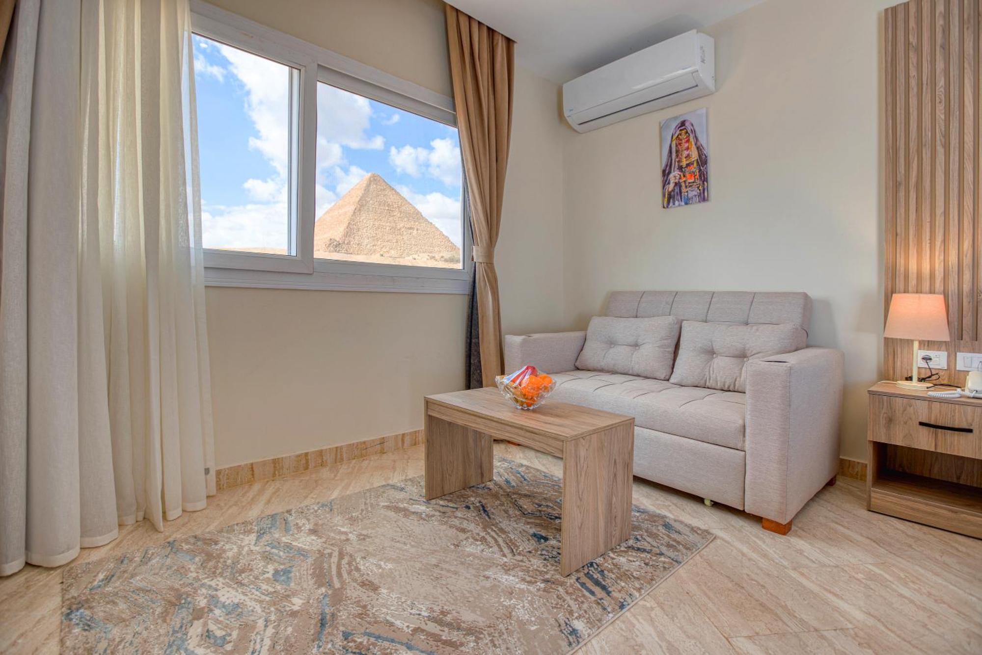 Hotel Soul Pyramids View Kafret el-Gabal Zewnętrze zdjęcie