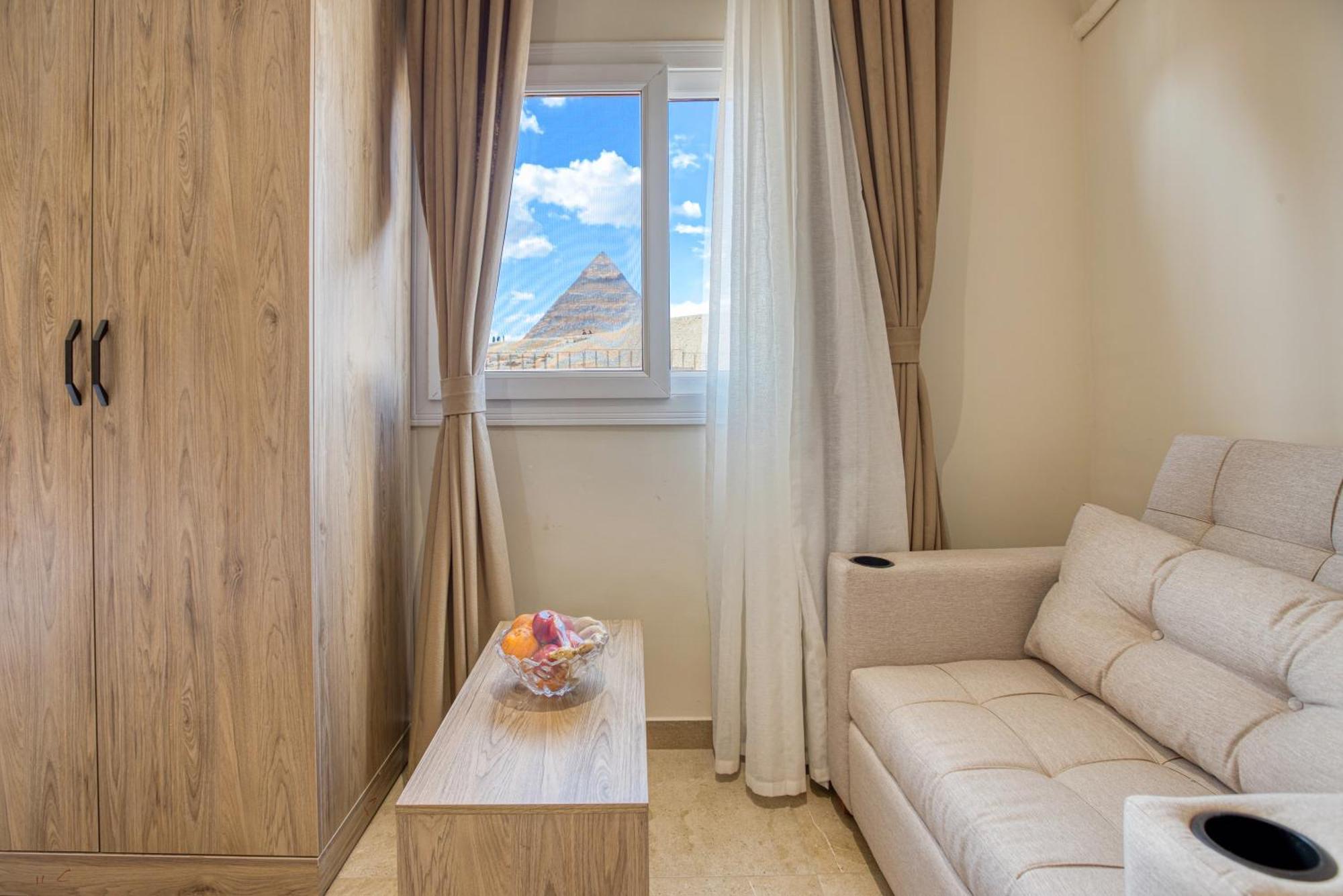 Hotel Soul Pyramids View Kafret el-Gabal Zewnętrze zdjęcie