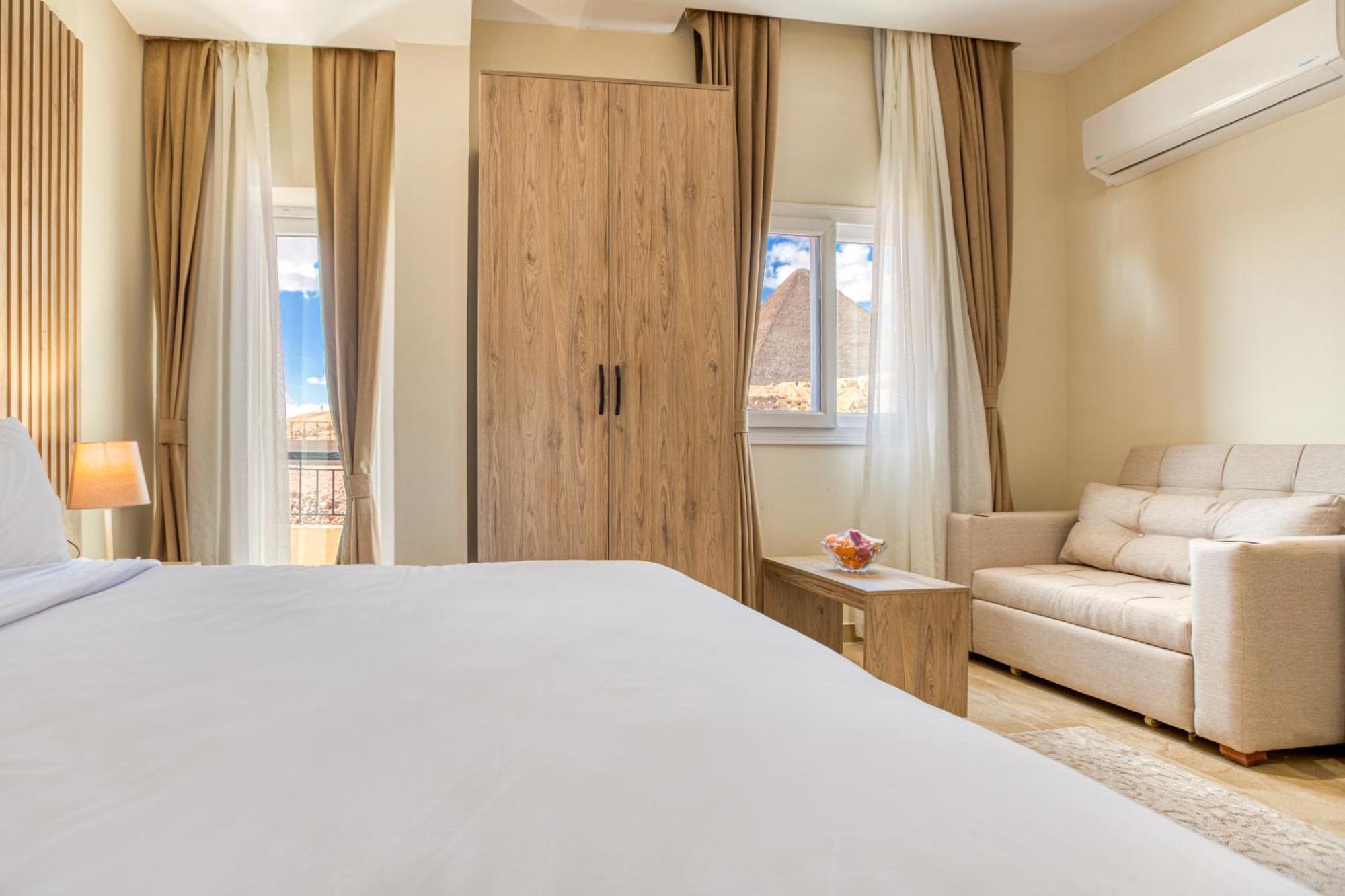 Hotel Soul Pyramids View Kafret el-Gabal Zewnętrze zdjęcie