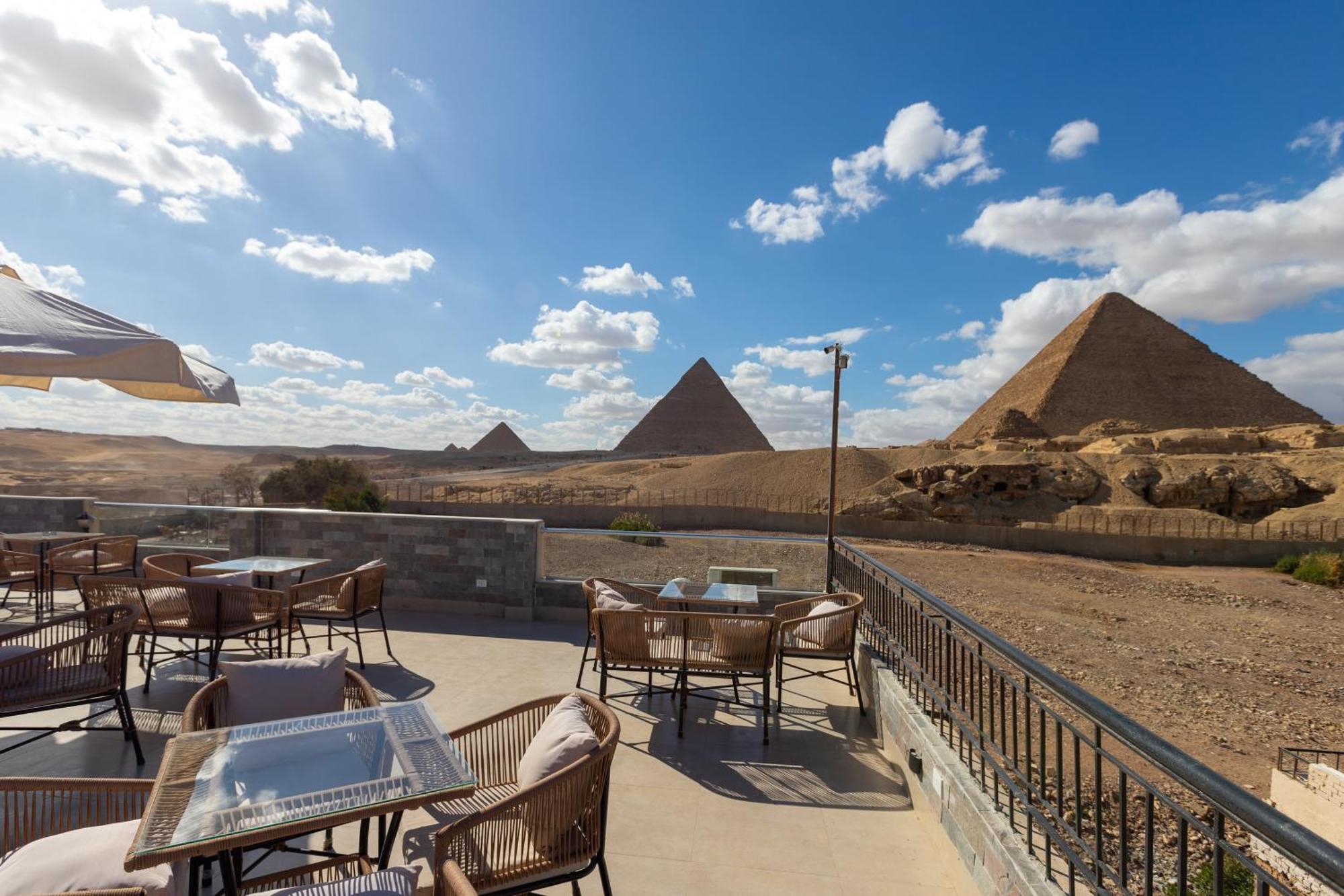 Hotel Soul Pyramids View Kafret el-Gabal Zewnętrze zdjęcie