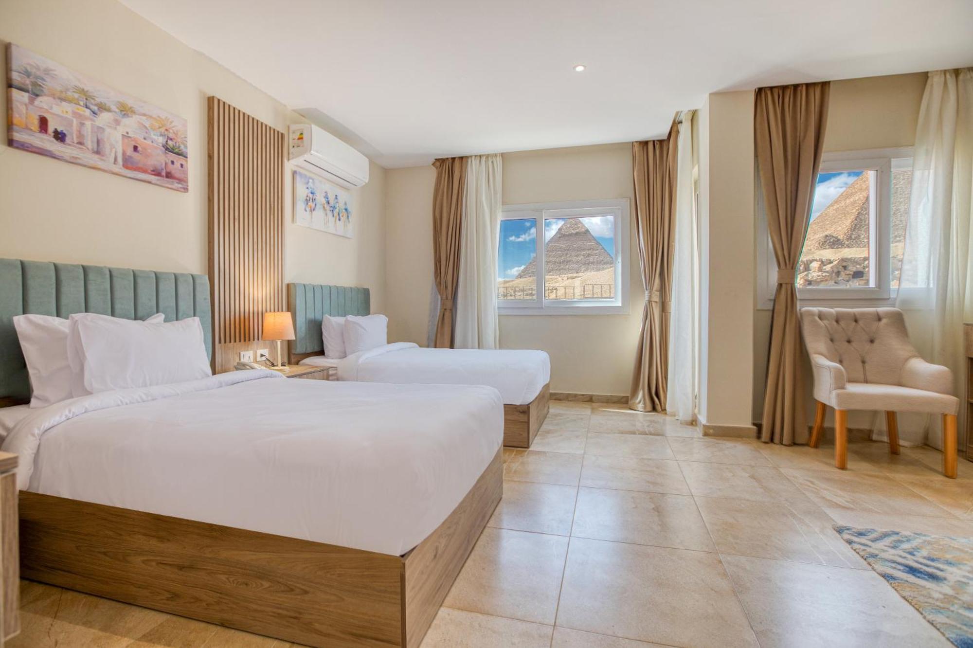 Hotel Soul Pyramids View Kafret el-Gabal Zewnętrze zdjęcie