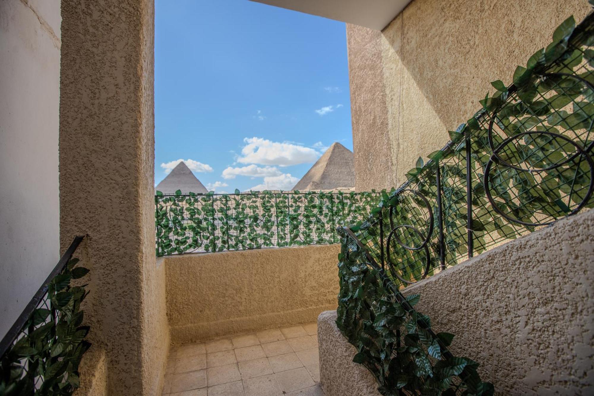 Hotel Soul Pyramids View Kafret el-Gabal Zewnętrze zdjęcie
