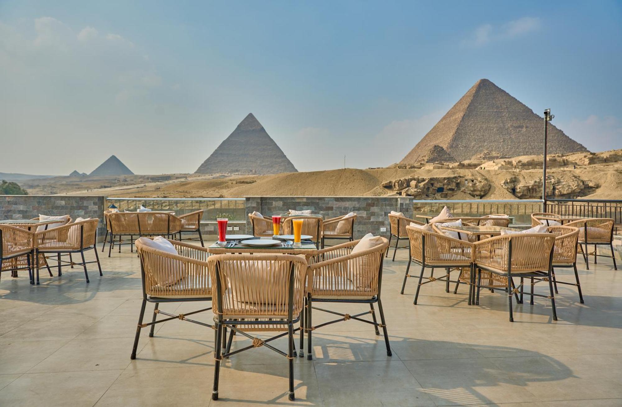 Hotel Soul Pyramids View Kafret el-Gabal Zewnętrze zdjęcie