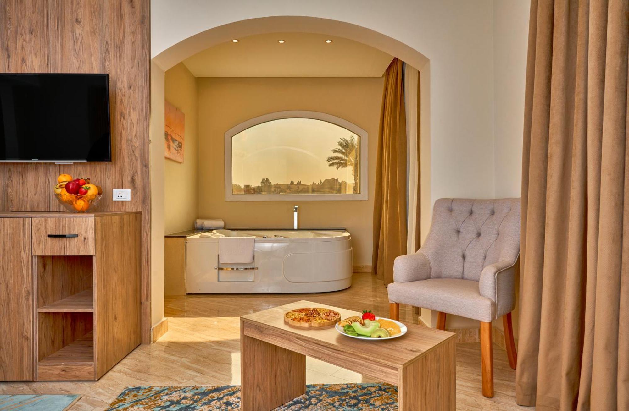 Hotel Soul Pyramids View Kafret el-Gabal Zewnętrze zdjęcie