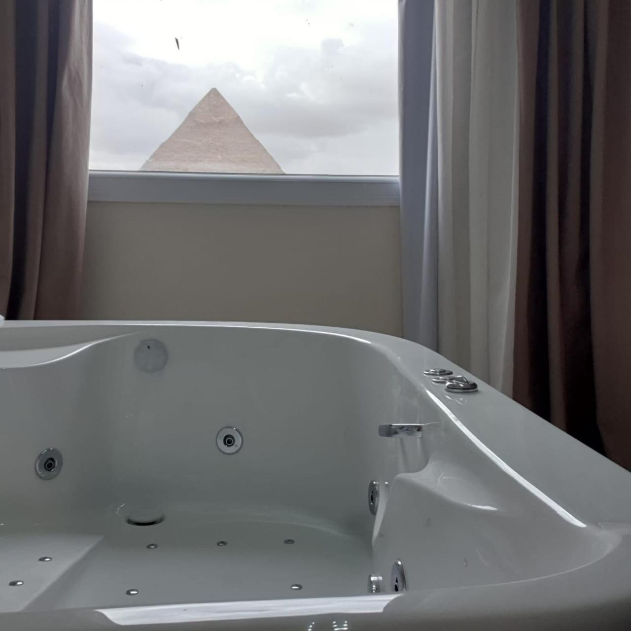 Hotel Soul Pyramids View Kafret el-Gabal Zewnętrze zdjęcie